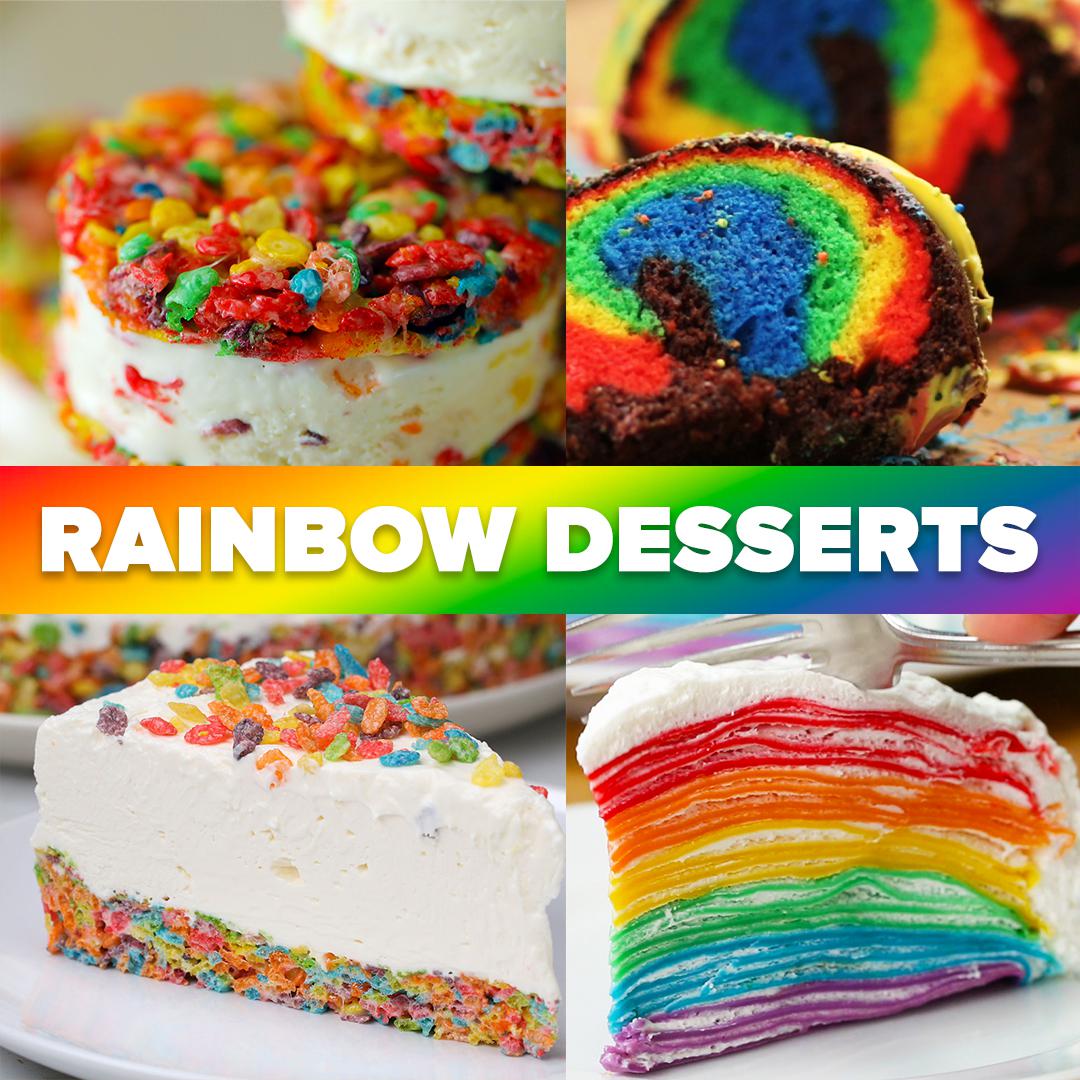 Rainbow Desserts
