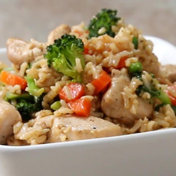 Easy & Healthy Fried Rice