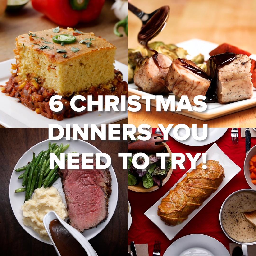 Christmas Dinners 6 Ways | Recipes