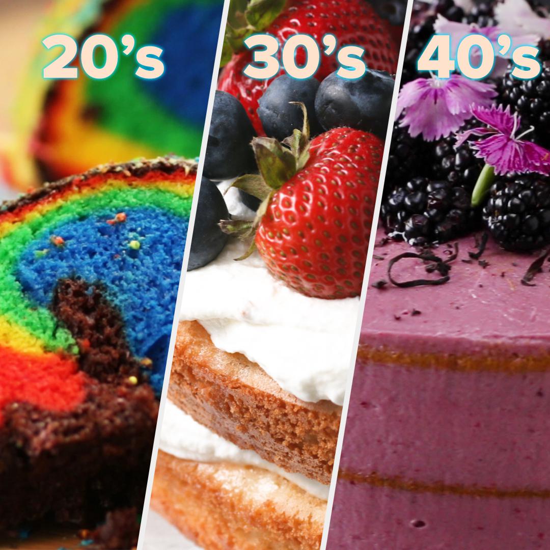Cakes To Make In Your 20's, 30's & 40's