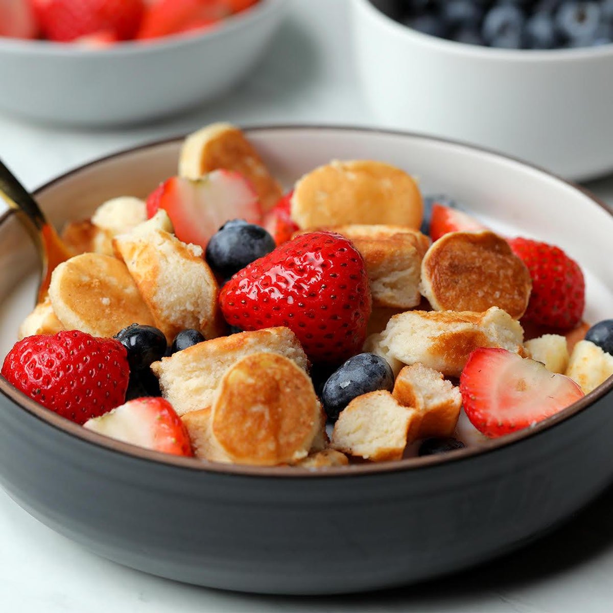 Pancake And Waffle Cereal Recipe by Tasty-image