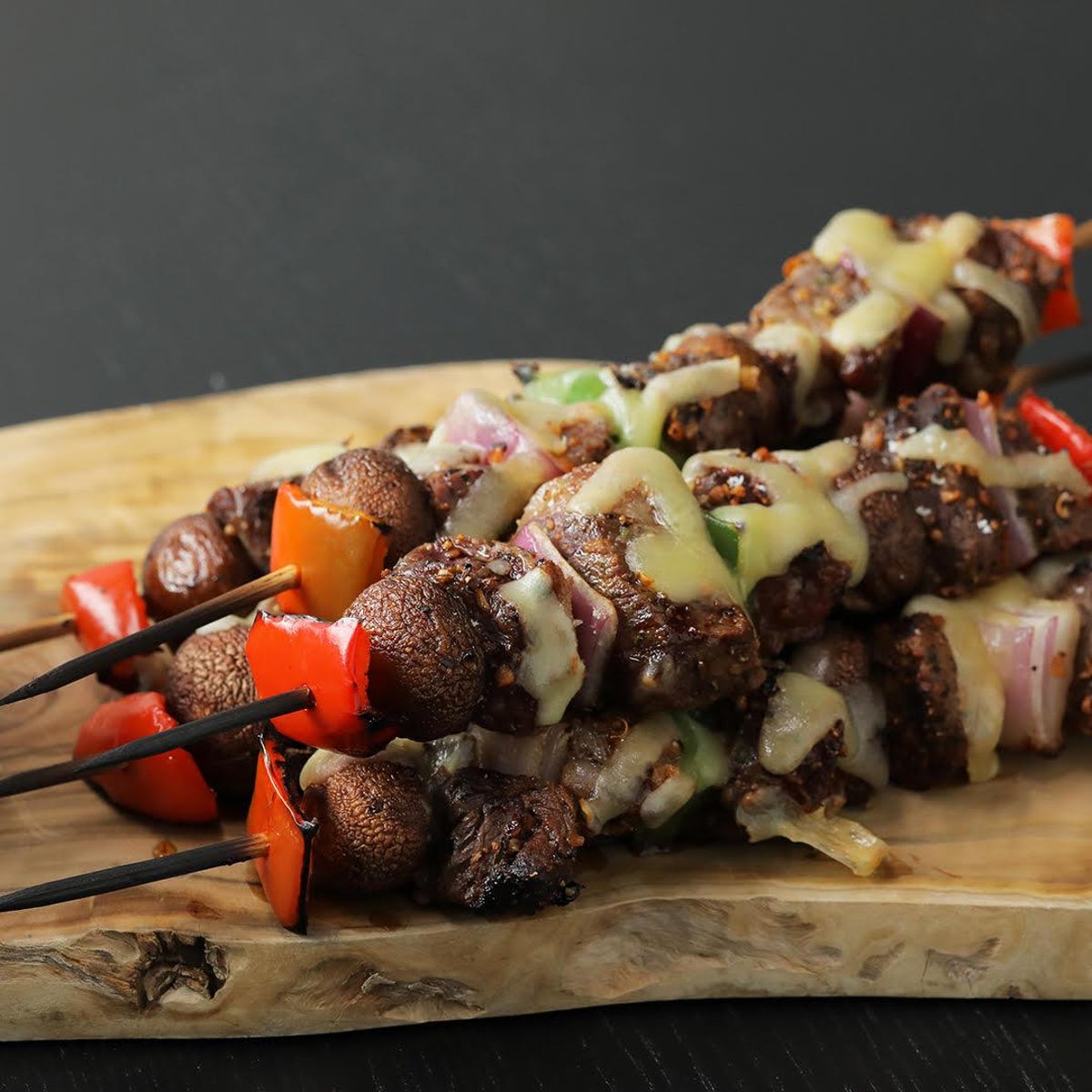 Steak Sandwich Kabobs Recipe by Tasty image