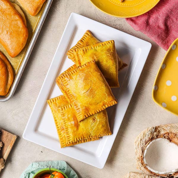 Jamaican Beef Patties With Coco Bread