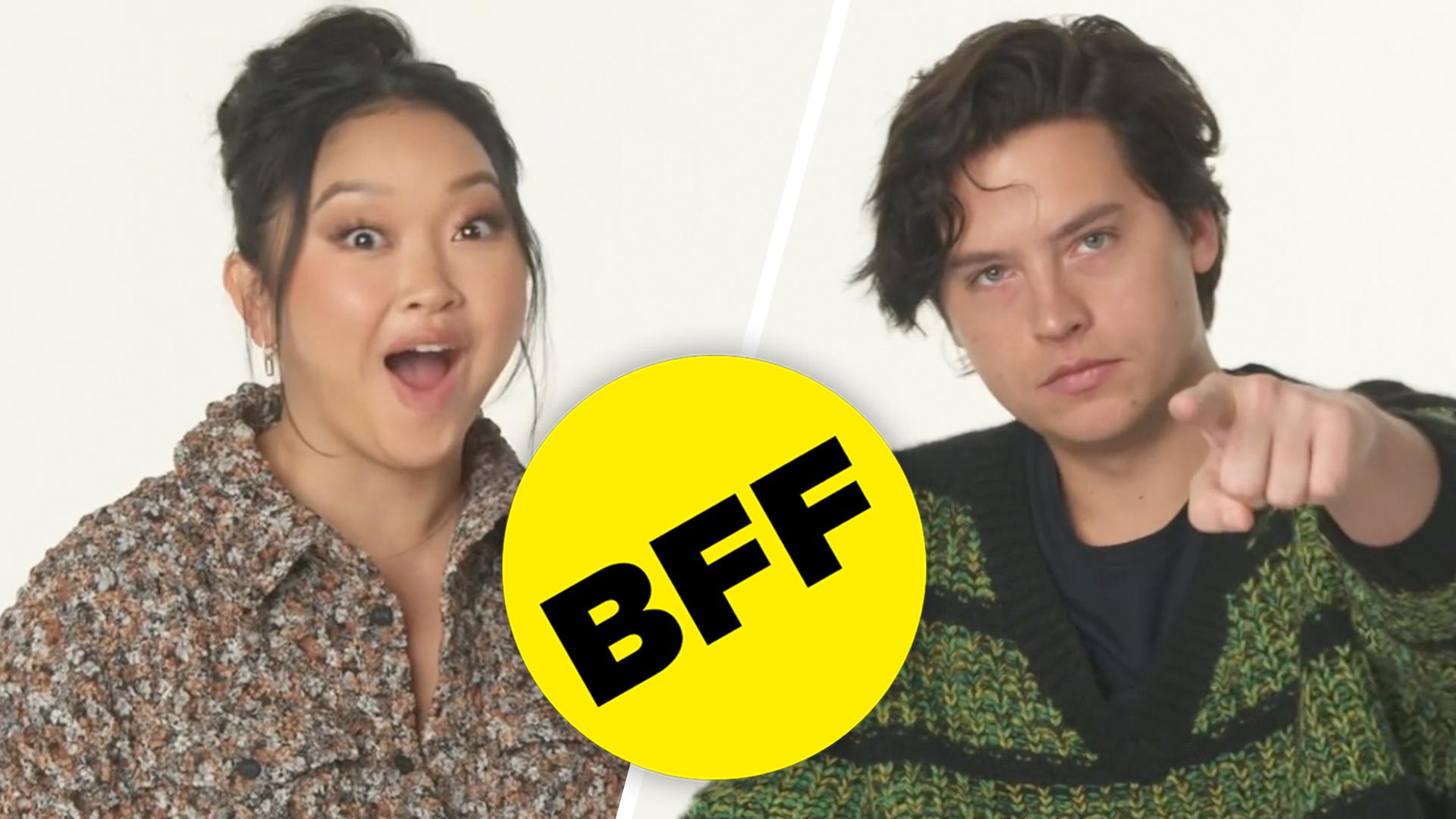 Ayesha Perry Sex Videos Hd Com - Cole Sprouse and Lana Condor Take The Co-Star Test