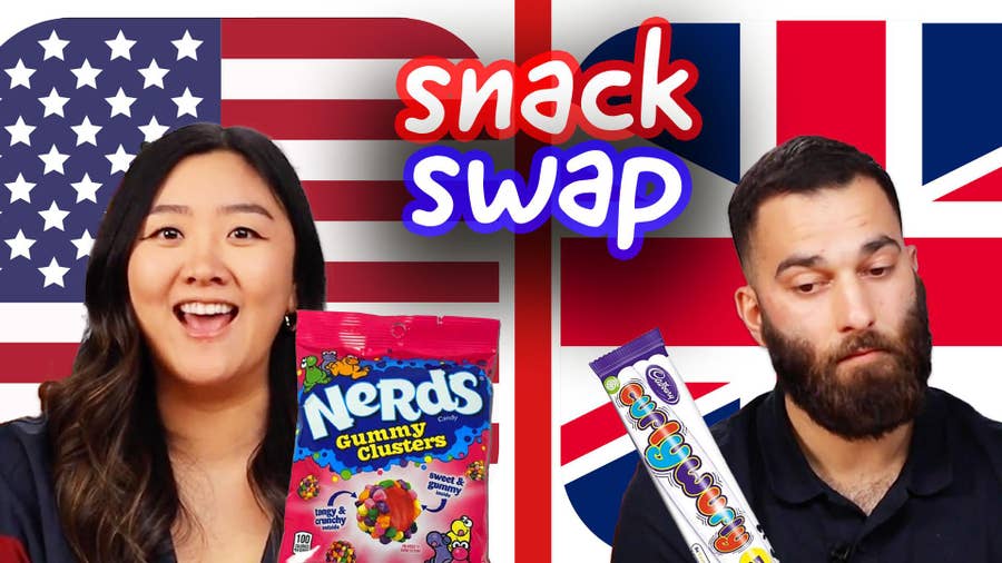 Tasty Producers Swap Their Favorite Snacks • Jasmine & Lirim