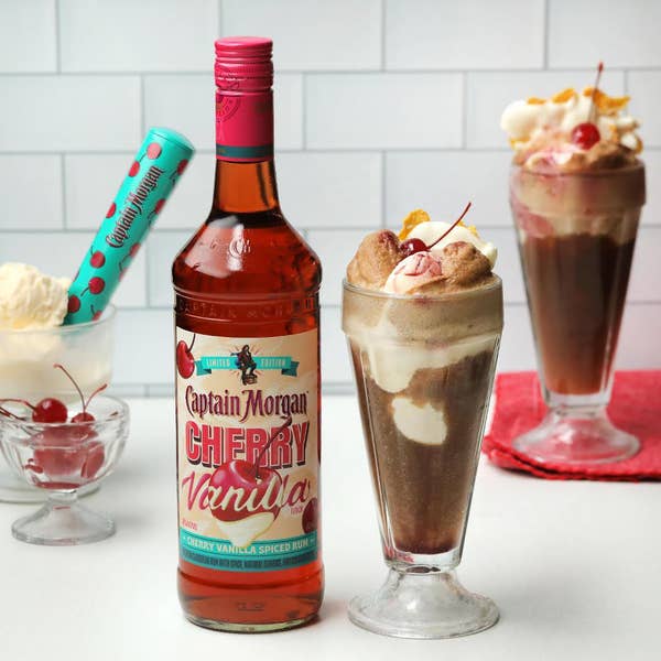 Captain Morgan Cherry Vanilla Cola Float