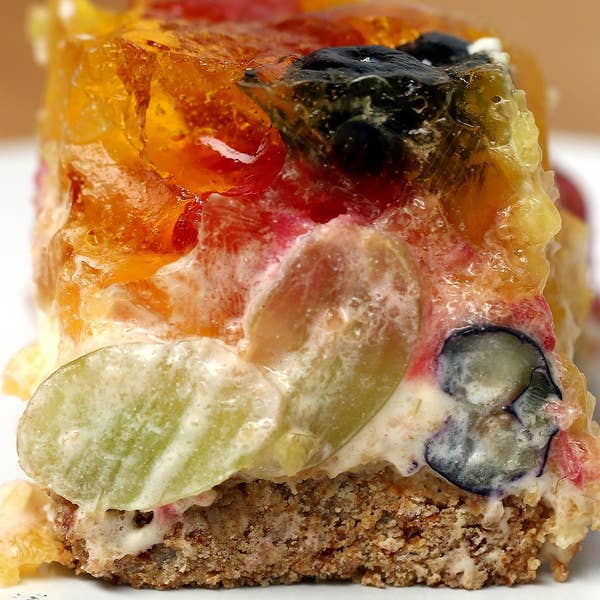 Fruit Pretzel Cake
