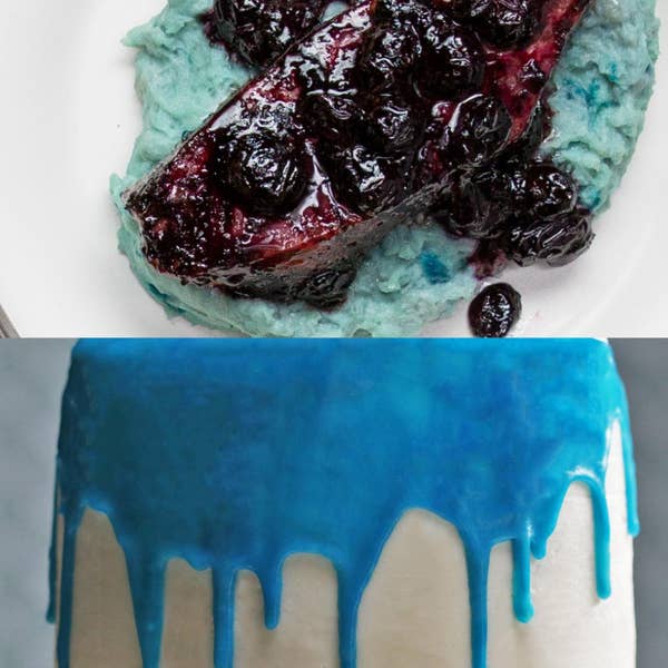 Trendy Blue Foods!