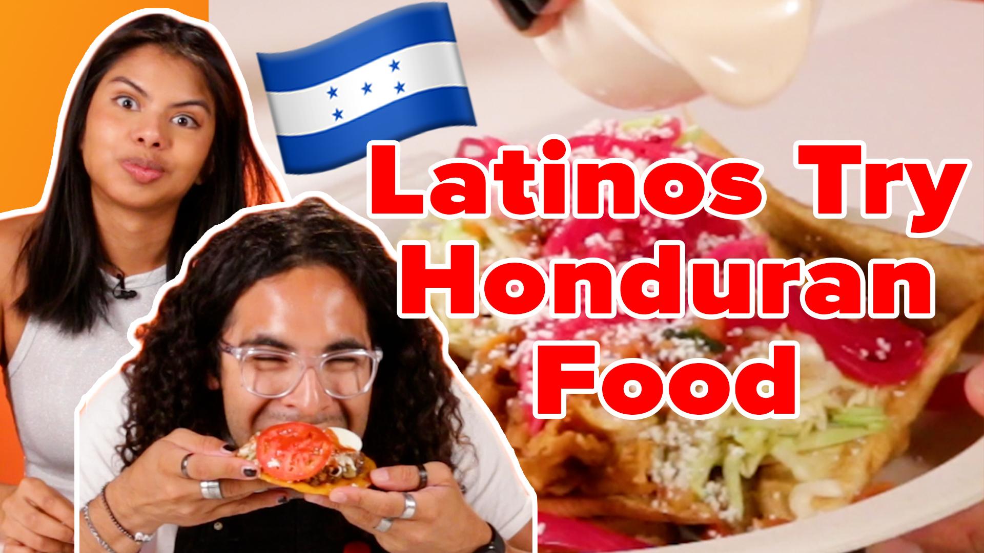 Latinos Try Honduran Food For the First Time!