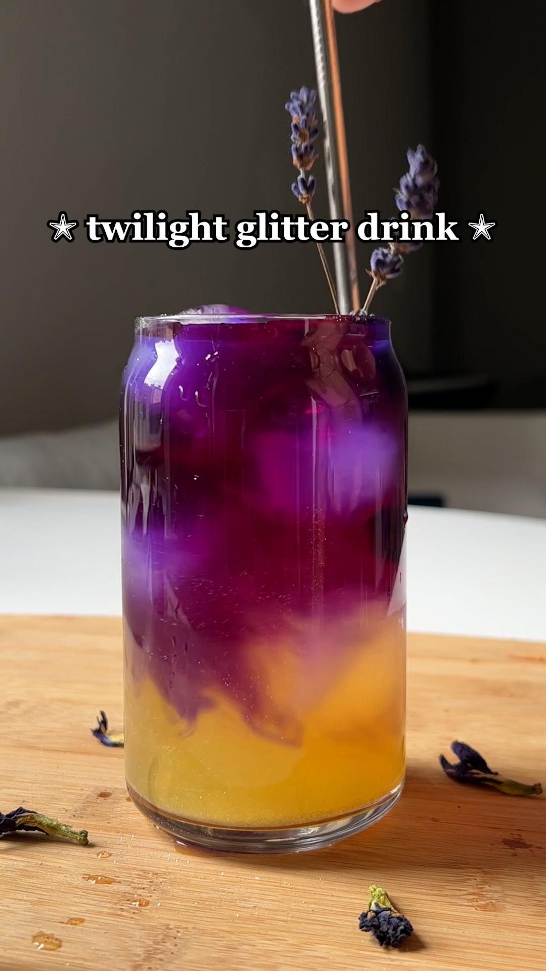 twilight glitter drink