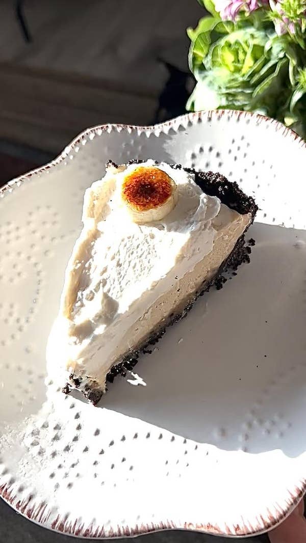 Banana Ice Cream Pie