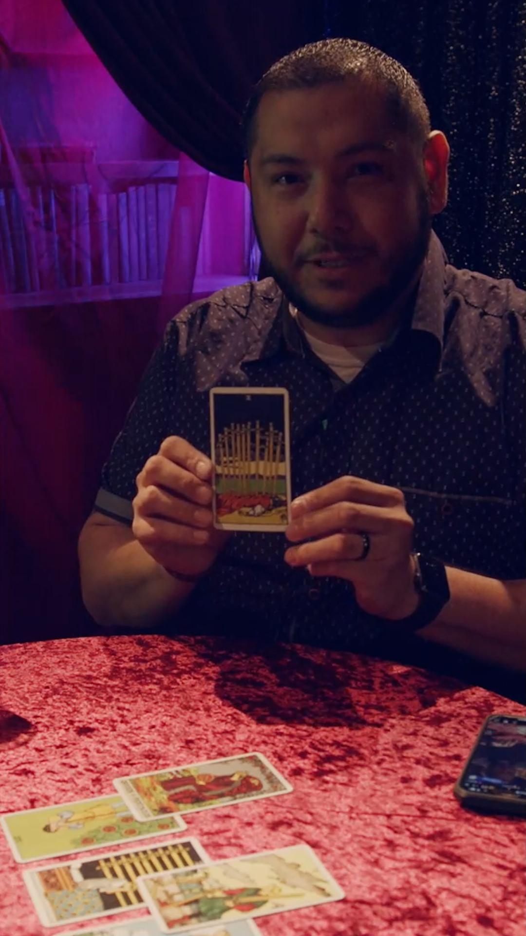 Teddy Gets a Tarot Reading