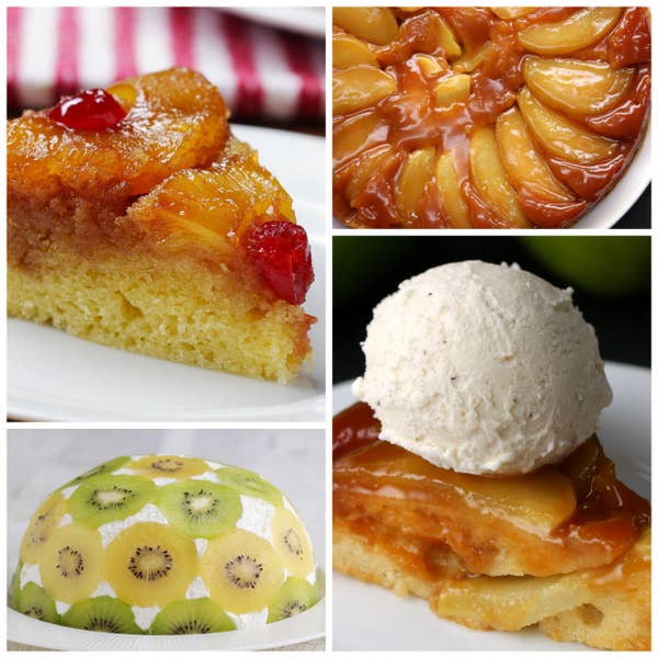 4 Ways to Make Upside-Down Cakes