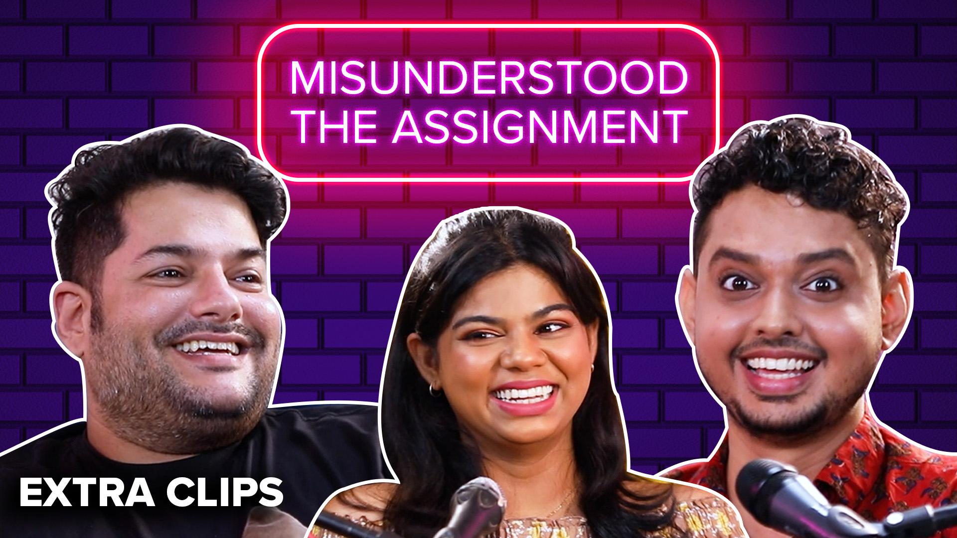 Idk What Am I Doing In Life Part 2 | Misunderstood The Assignment ...