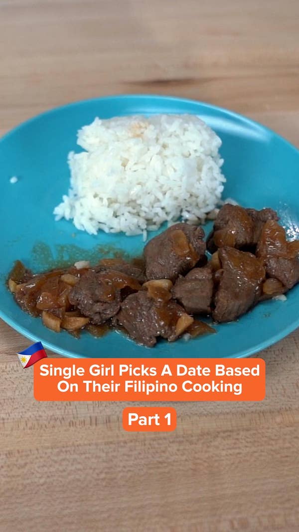 Single Girl Picks A Date Based On Their Filipino Cooking | Part 1