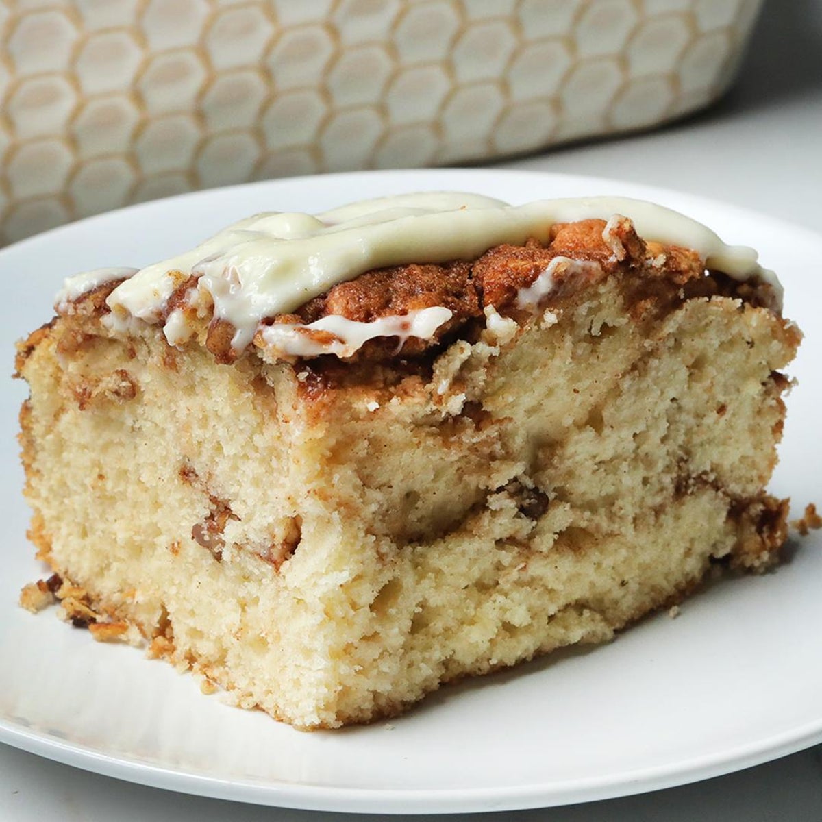 Cinnamon Roll Coffee Cake Recipe by Tasty-image