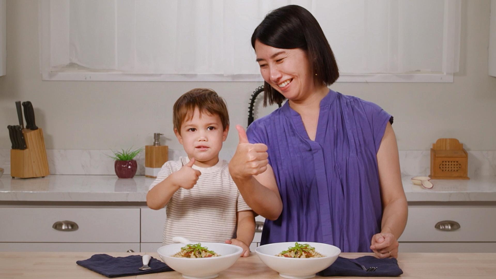 Mushroom & Bacon Pasta Salad