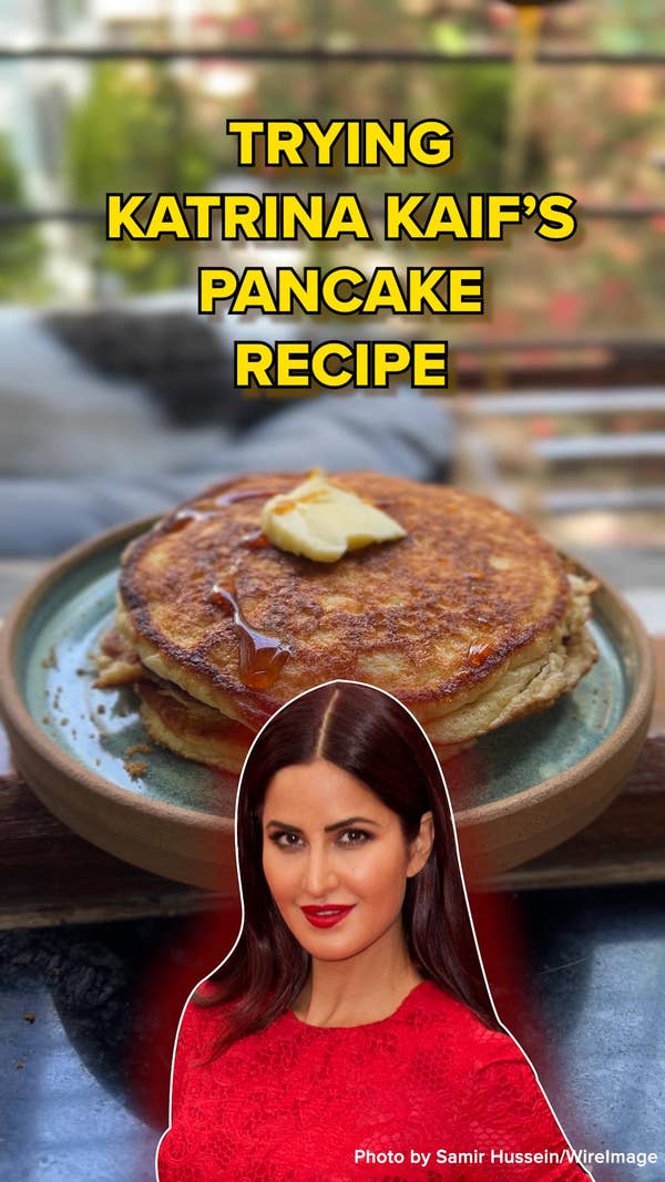 Trying Katrina Kaif's Pancake Recipe