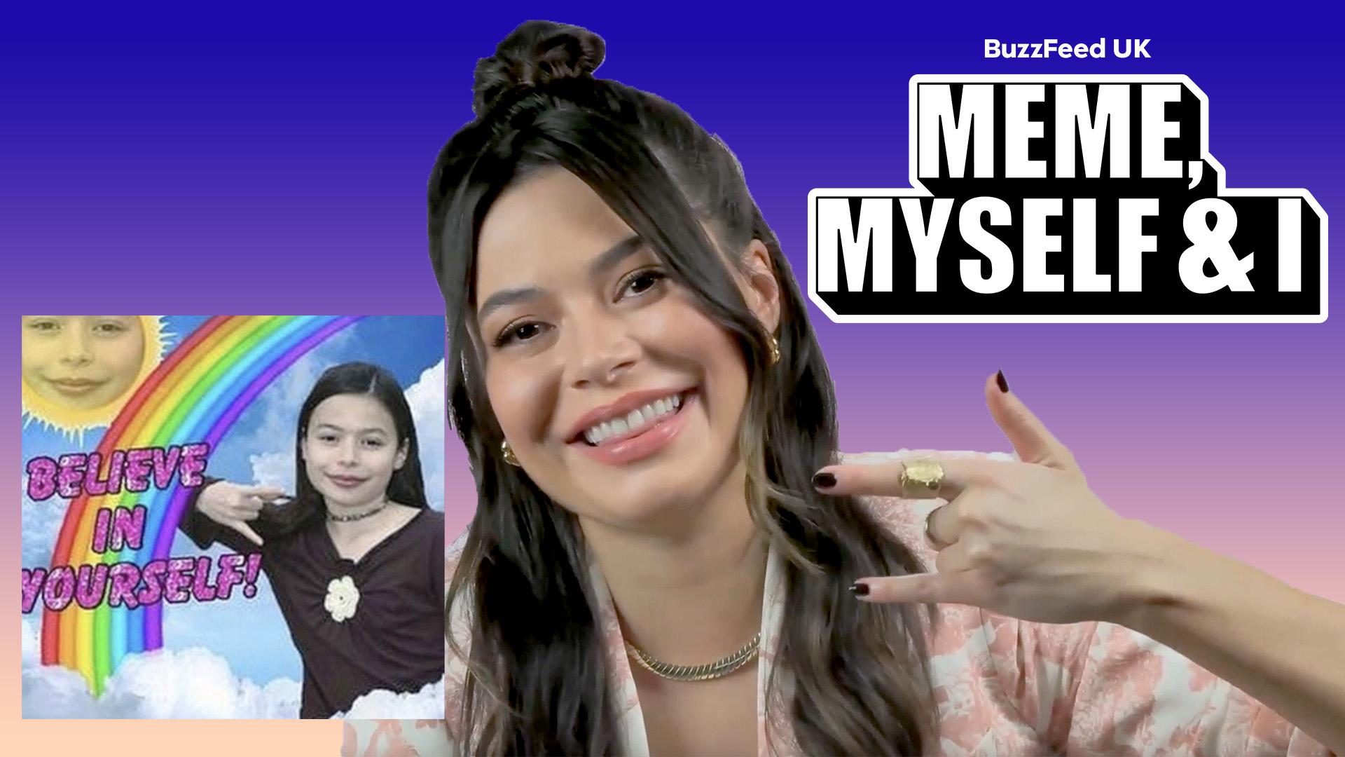 Miranda Cosgrove Reacts To Her Iconic Memes - Meme, Myself & I