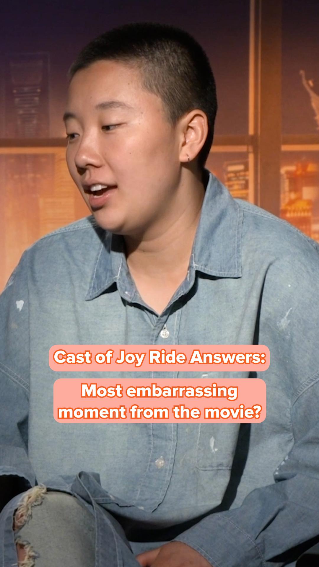 Cast of Joy Ride Answers: Most embarrassing moment?