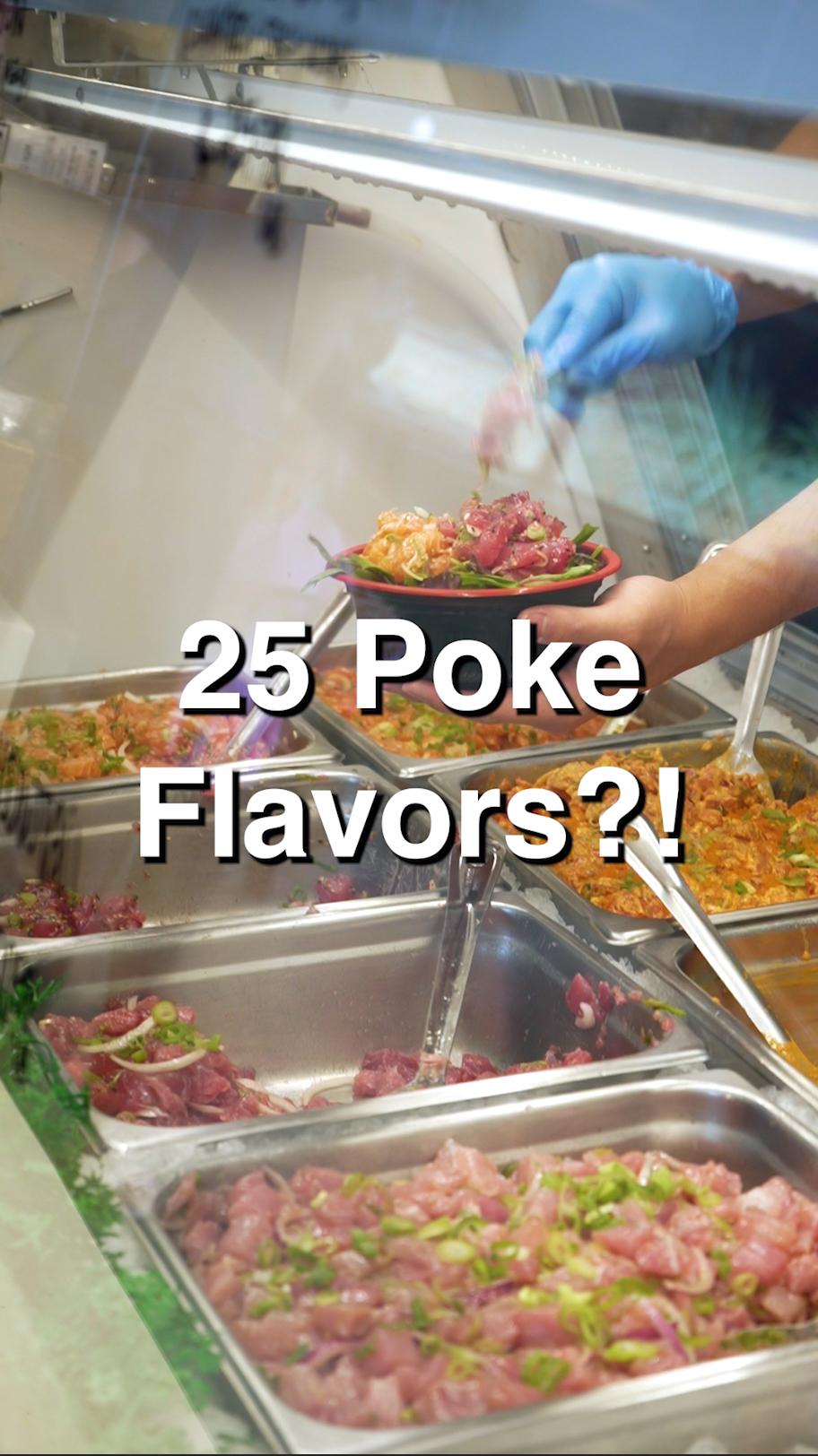 25 Poke Flavors?!