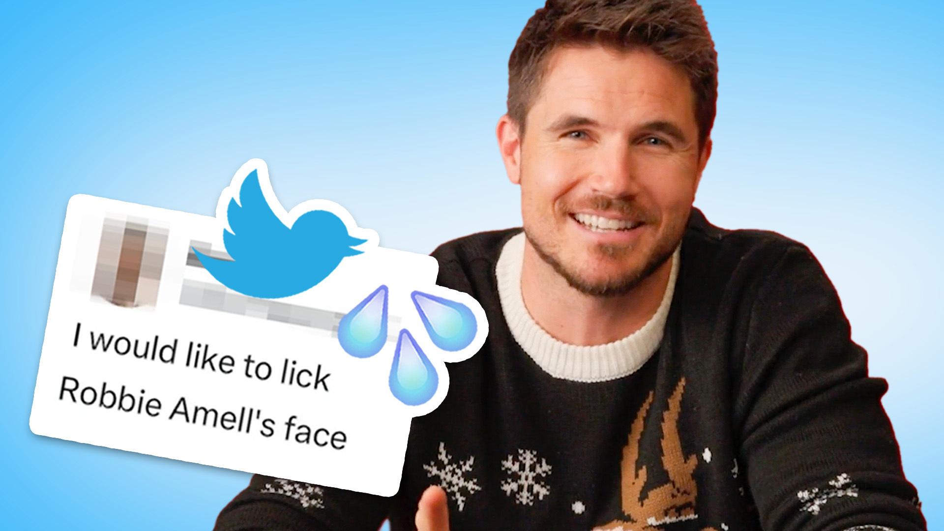 Robbie Amell Reads Thirst Tweets