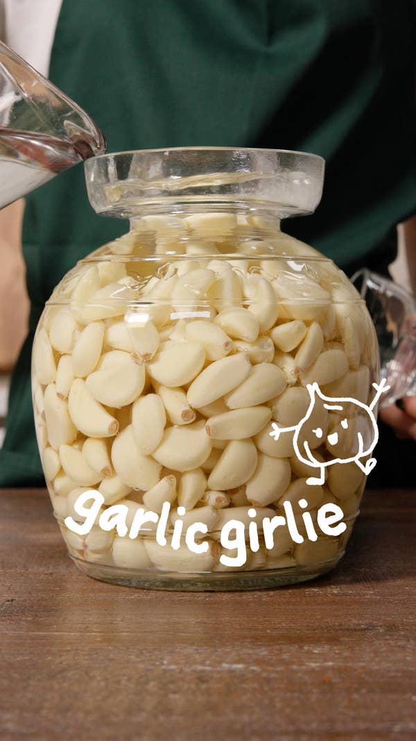 Korean Pickled Garlic