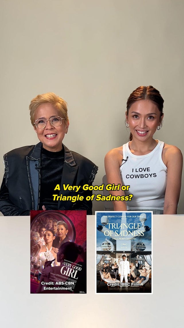 642px x 1141px - Dolly De Leon and Kathryn Bernardo Play This or That: Filipino Movies