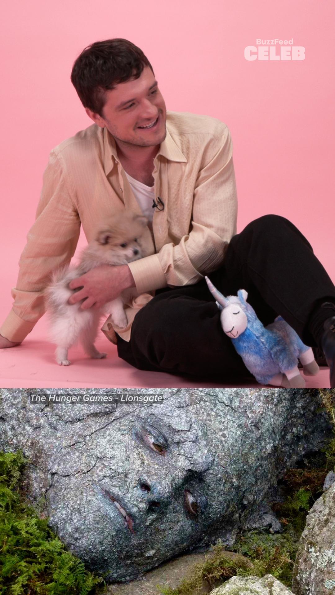 Josh Hutcherson The Puppy Interview Camouflage