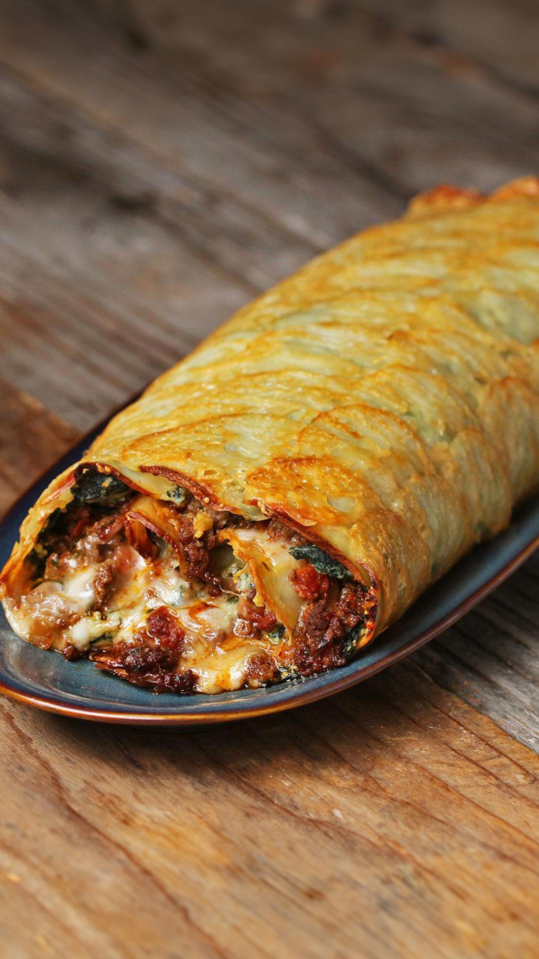 "That's goooood" @whisperofyum makes Scalloped Potato Roll on Episode 23 of Cooking Potatoes 100 Different Ways. Find the recipe in our link in bio