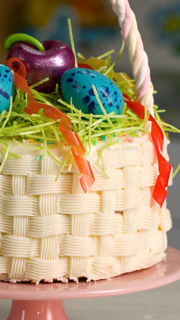 Easter Bunny Basket Cake