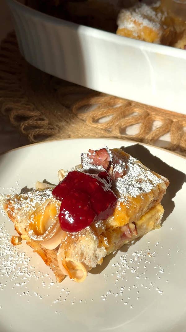 Monte Cristo Breakfast Bake