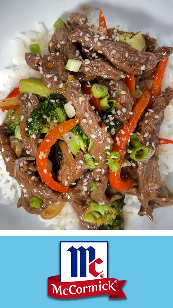 Ginger Beef Stir-Fry