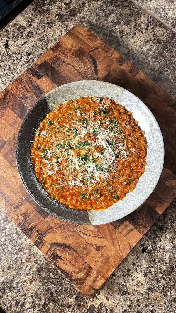 Spicy Miso Pastina