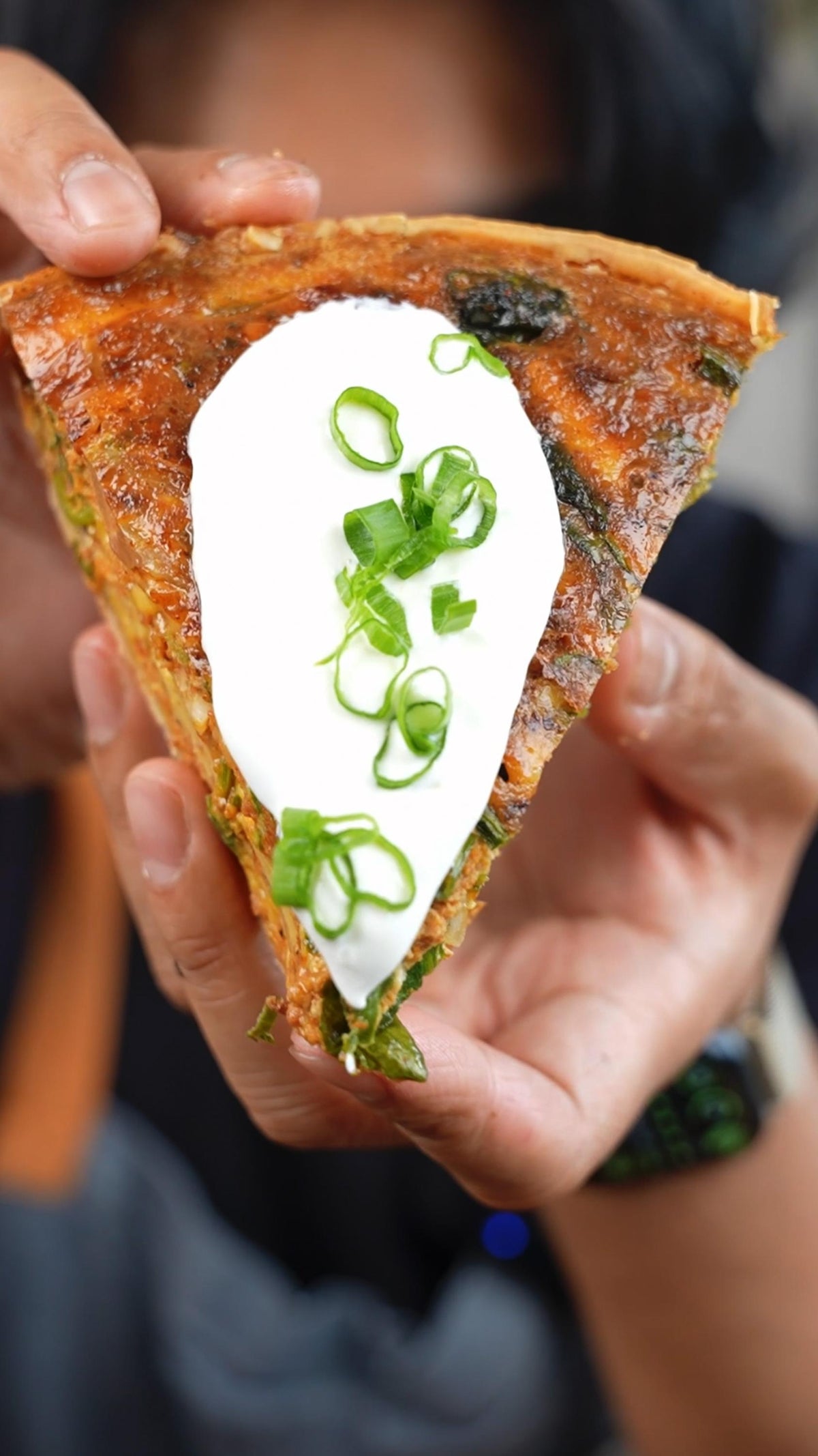 Cheddar And Chorizo Quiche Recipe by Tasty