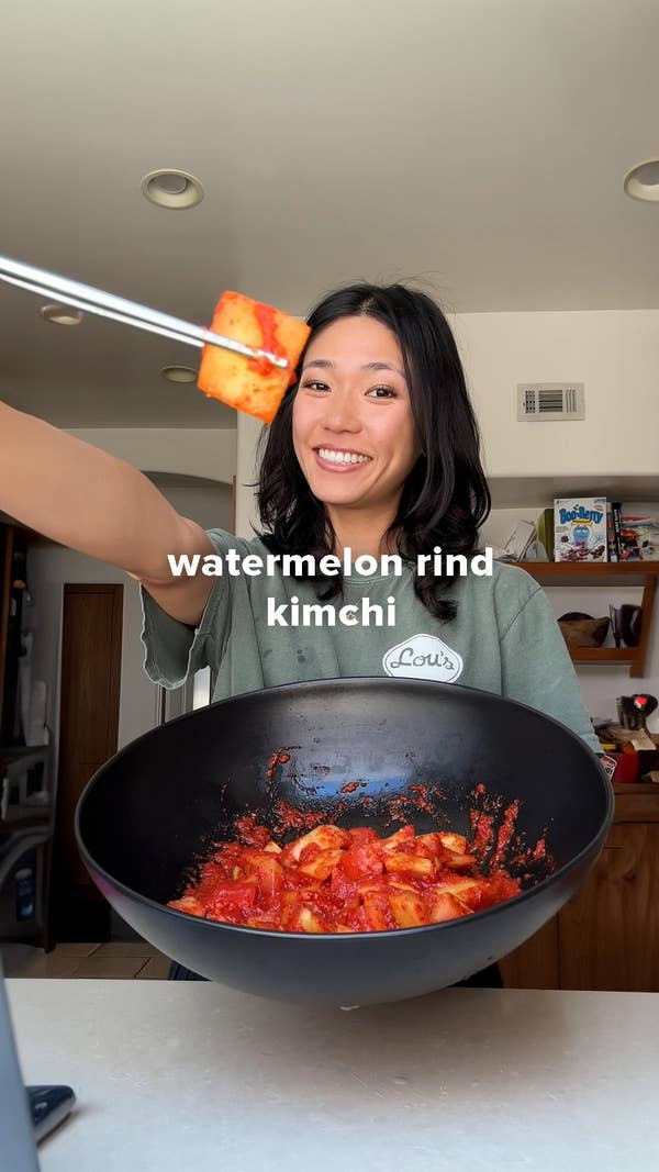 Watermelon Rind Kimchi