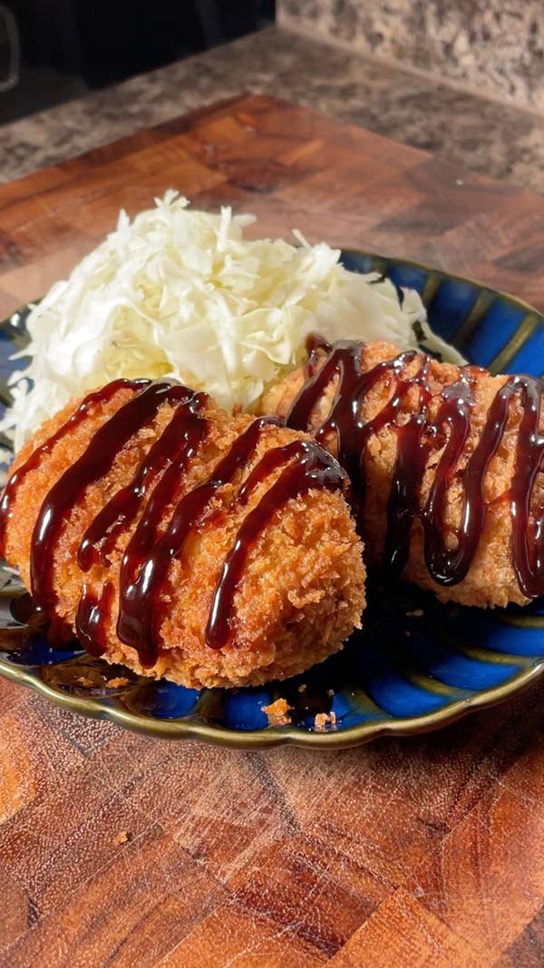 Japanese Pork And Cheese Korokke