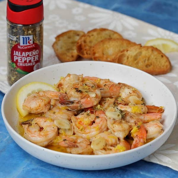 Spicy Garlic Shrimp Recipe - Tasty