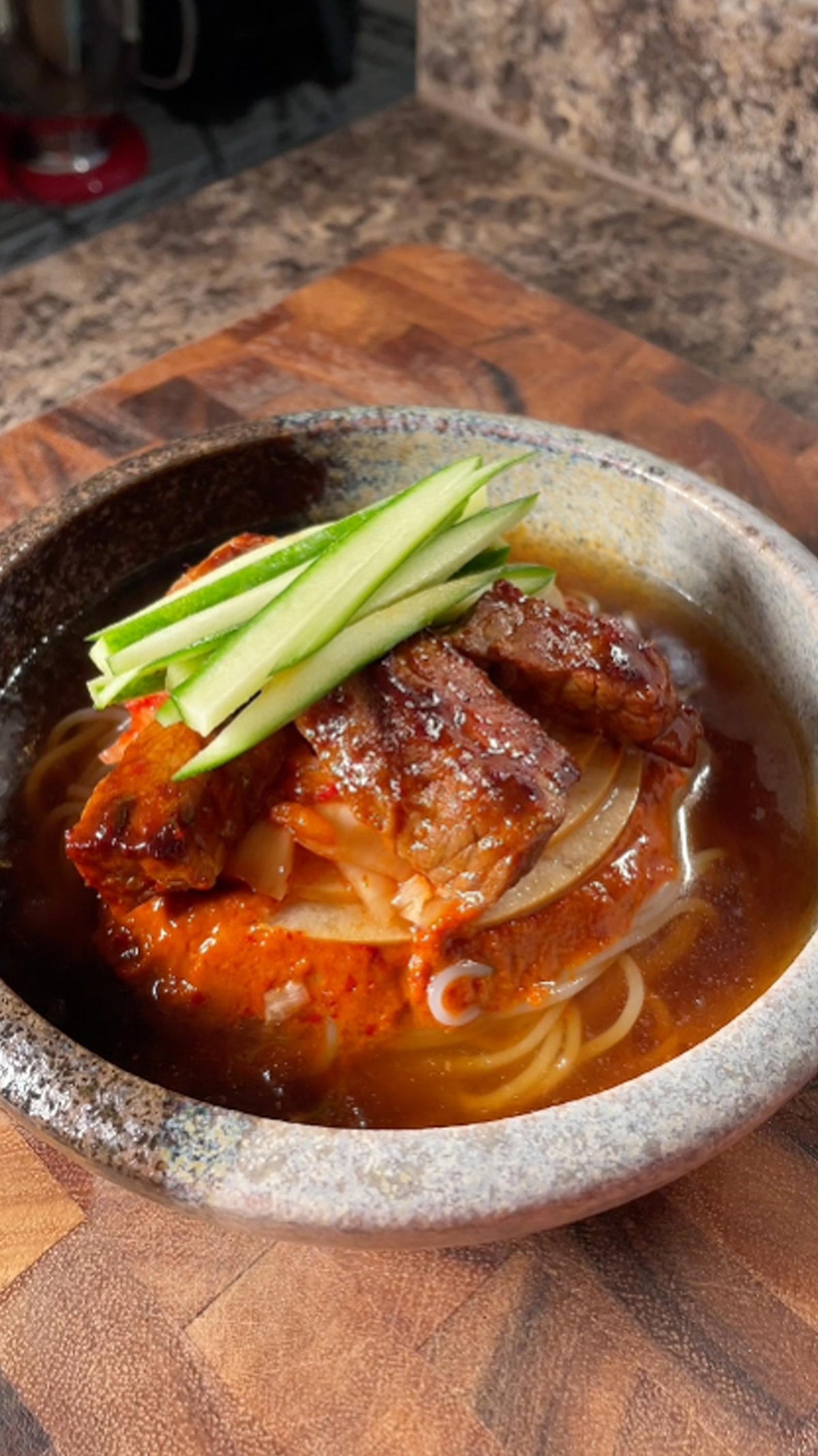 Korean Cold Noodles Recipe by Tasty-image