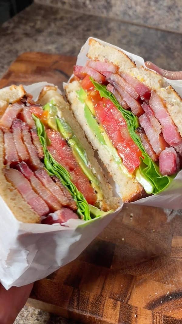 BLTA Sandwich
