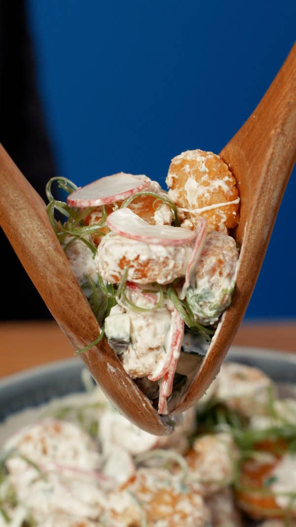 Crispy Potato Salad