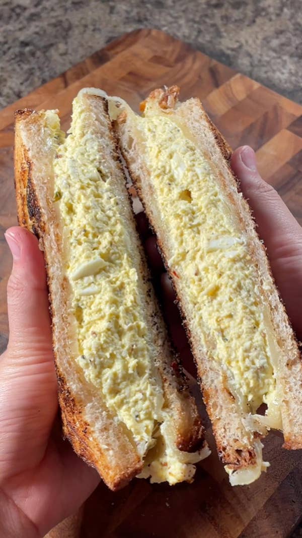Grated Egg Salad