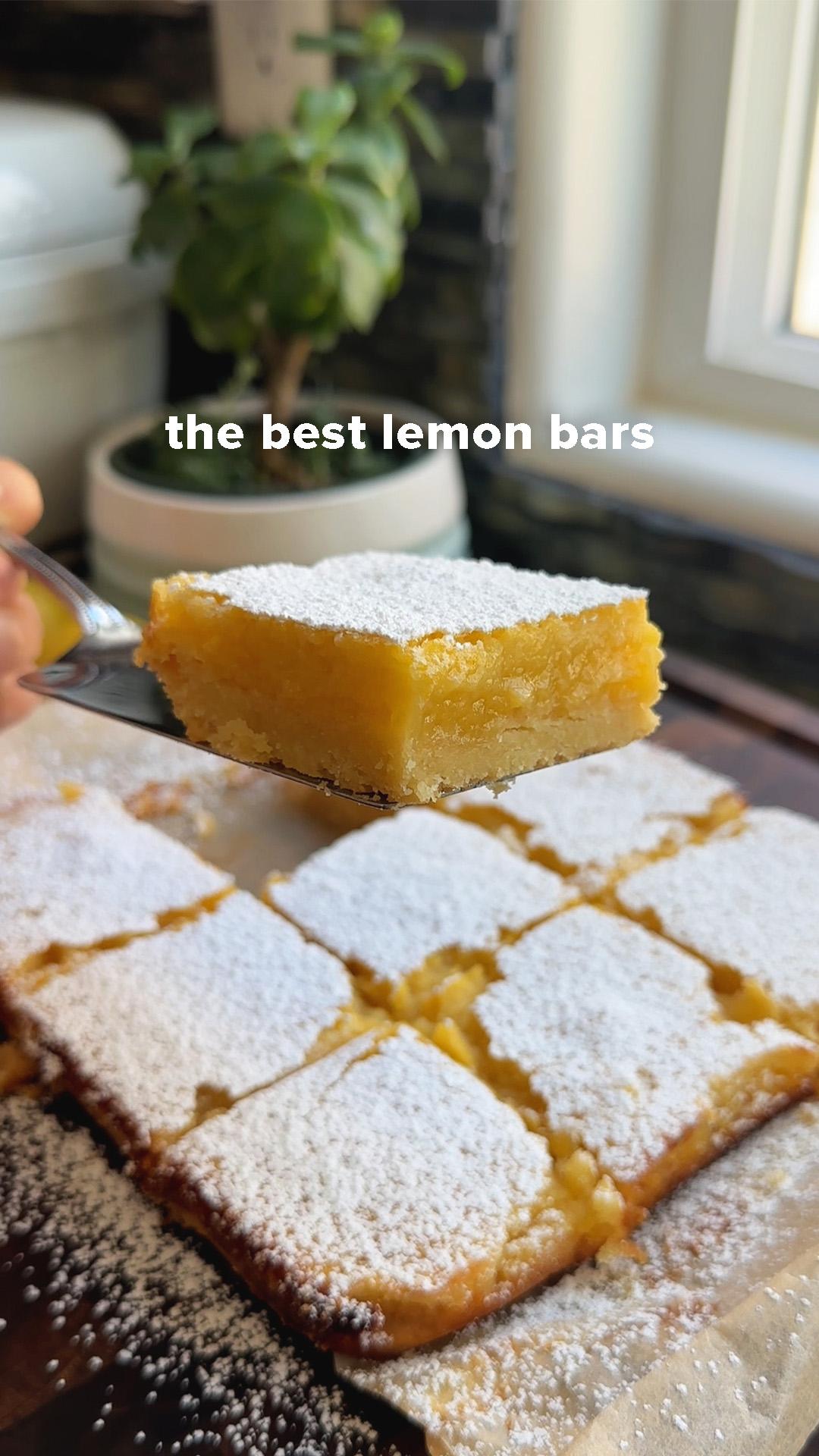 Quick And Easy Lemon Bars