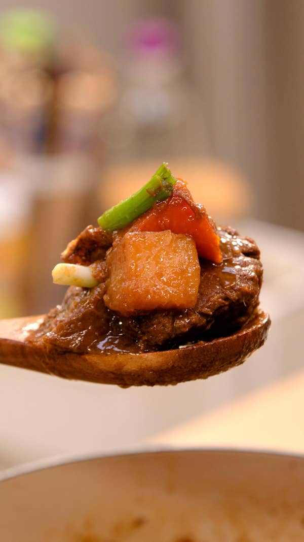 Korean Braised Short Rib: Galbi-Jjim