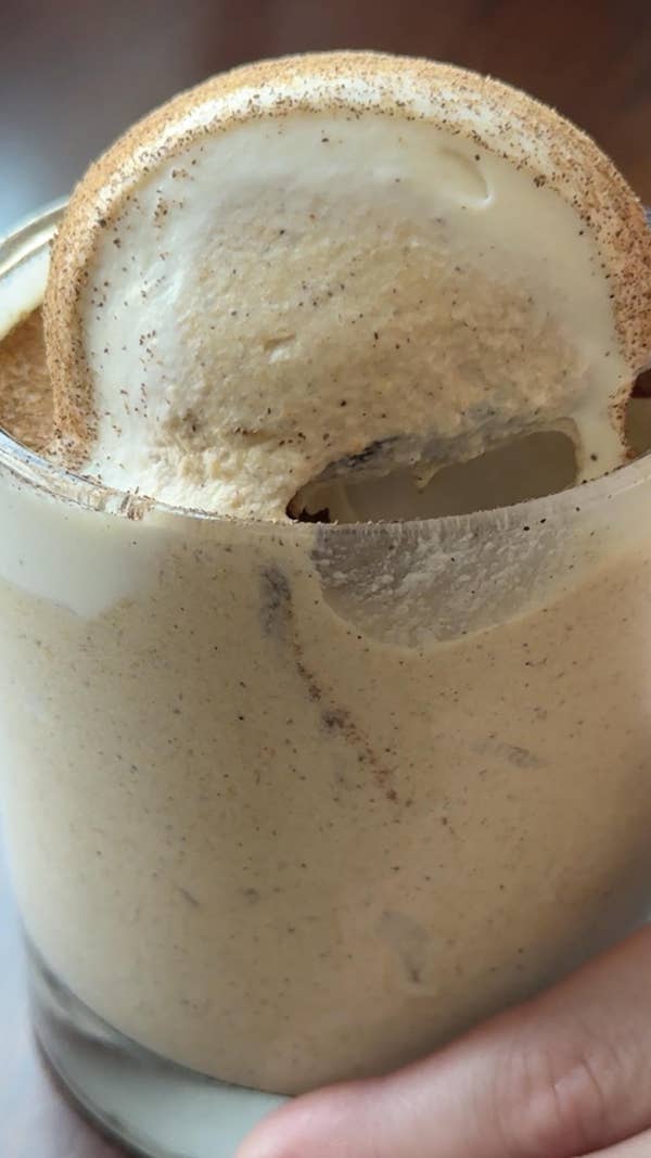 Pumpkin Spice Cream Mousse