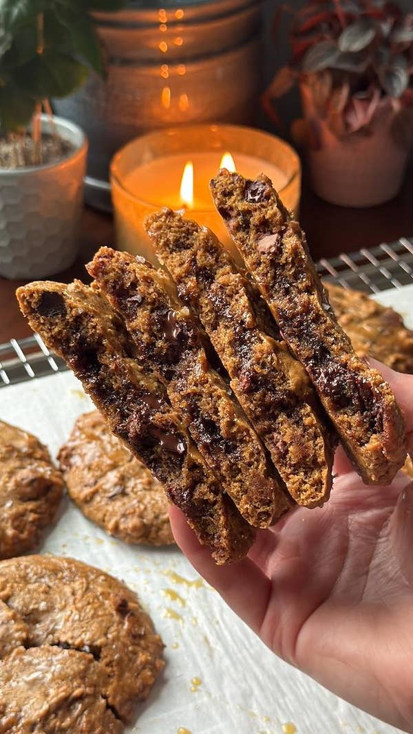 Salted Caramel Espresso Cookies