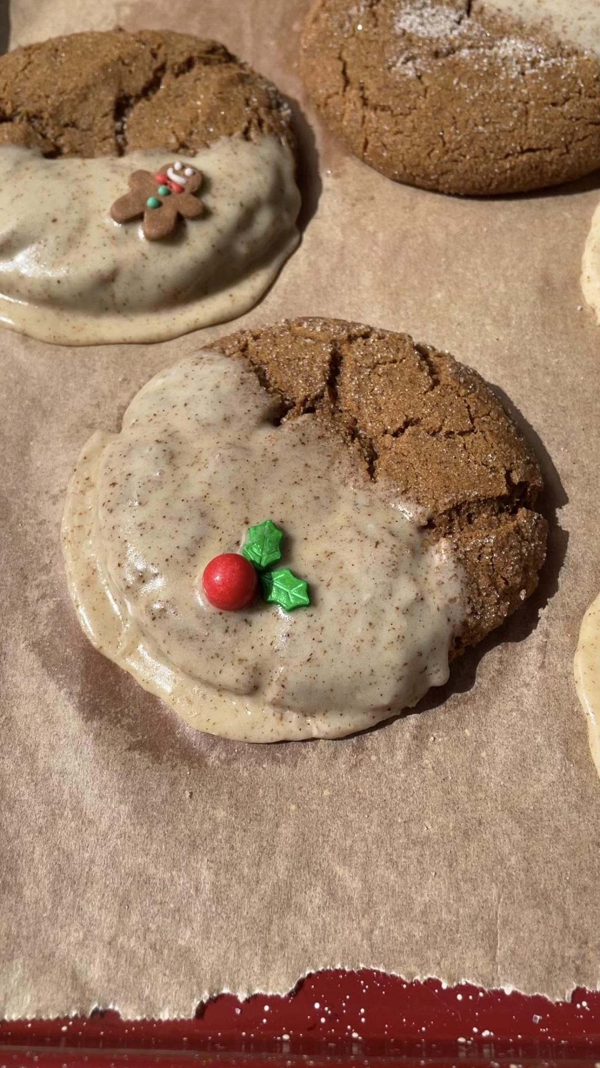 Gingerbread Latte Cookies