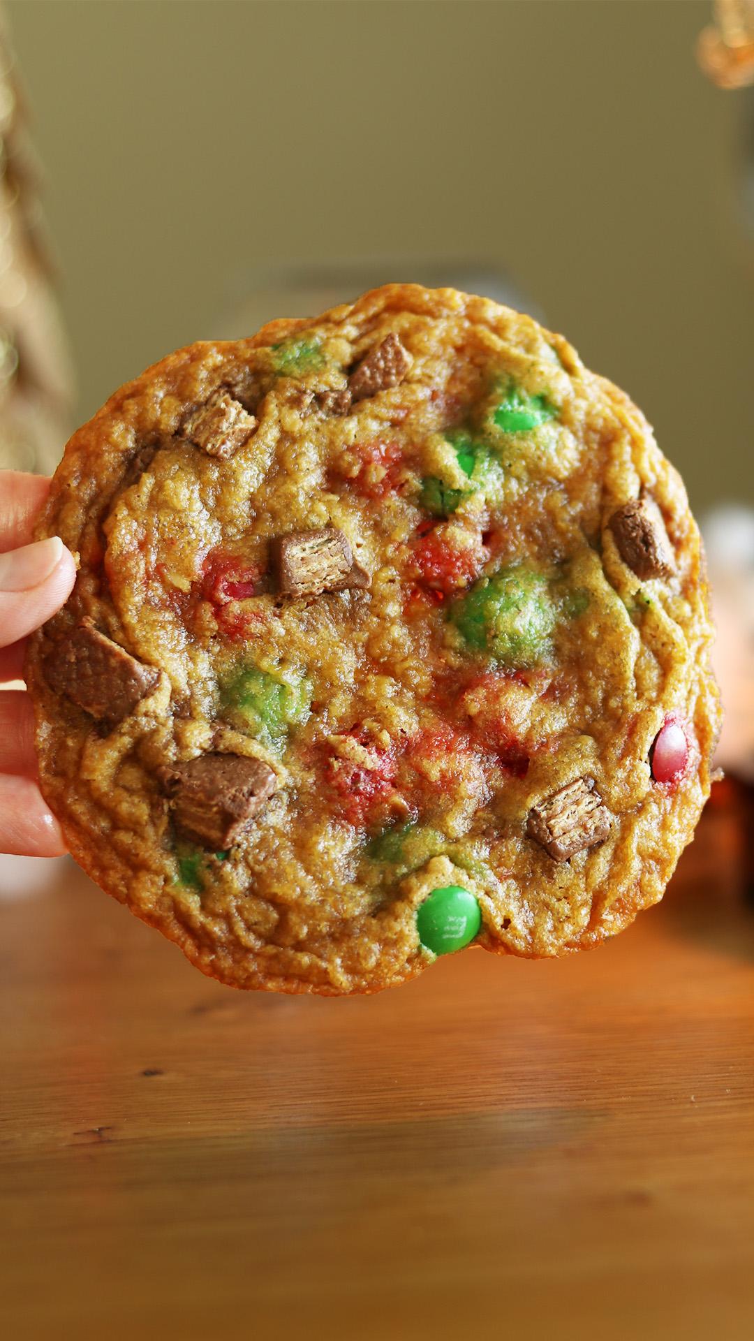 Holiday Oatmeal Slam Cookies