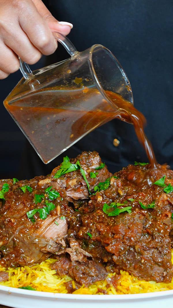 Sweet And Spiced Lamb Leg