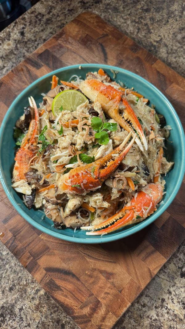 Vietnamese Crab And Glass Noodle Stir-fry Recipe - Tasty